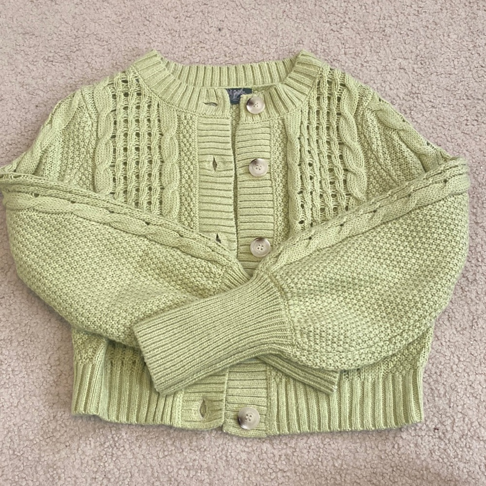 Wild Fable green cardigan